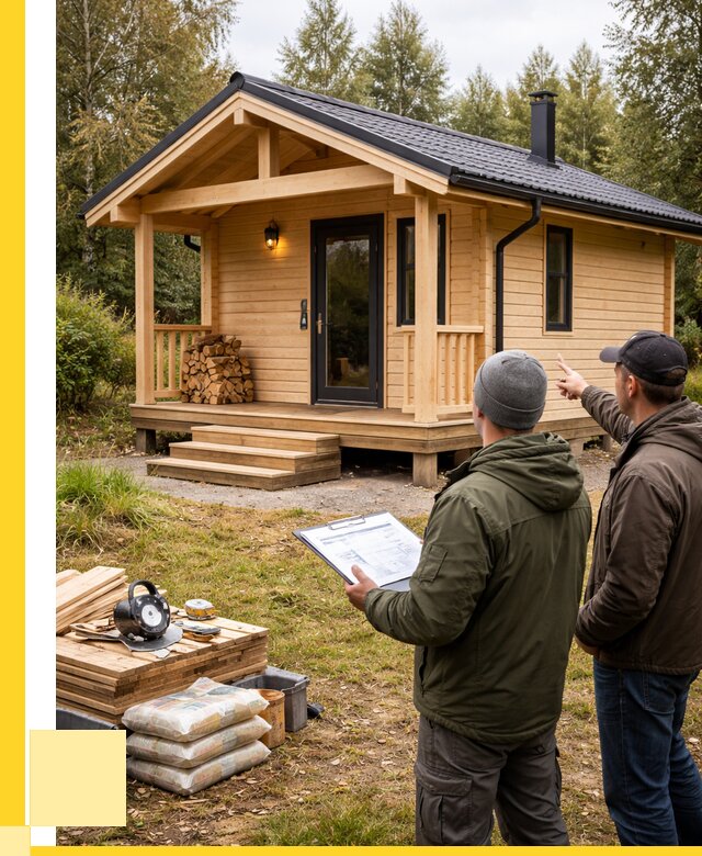 Каркасные бани под ключ в Брянске от 322530 р. | ЭриданБнк