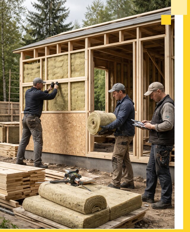 Проектирование и строительство каркасных бань в Брянске под ключ