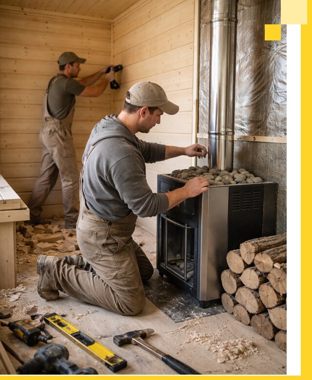 Строительство деревянных бань под ключ в Брянске проекты и монтаж