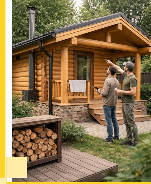 Бани для дачи под ключ в Брянске от 268775 р. | ЭриданБнк