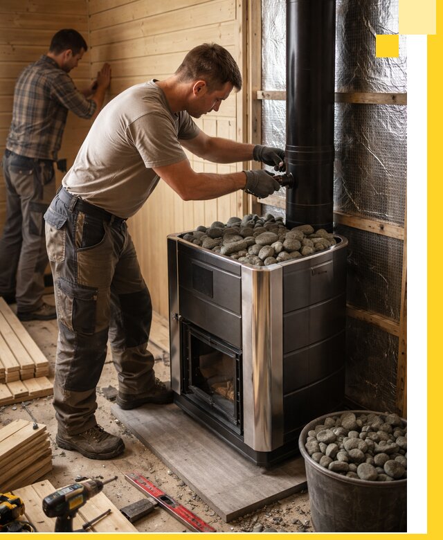 Проектирование и строительство парилок для бани в Брянске под ключ