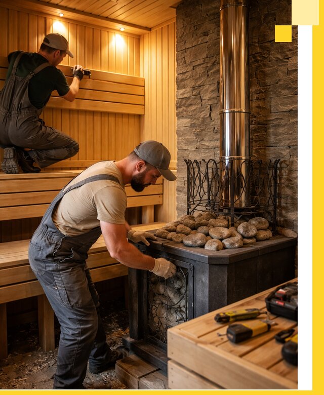 Комплексный дизайн бань, саун и зон отдыха в Брянске