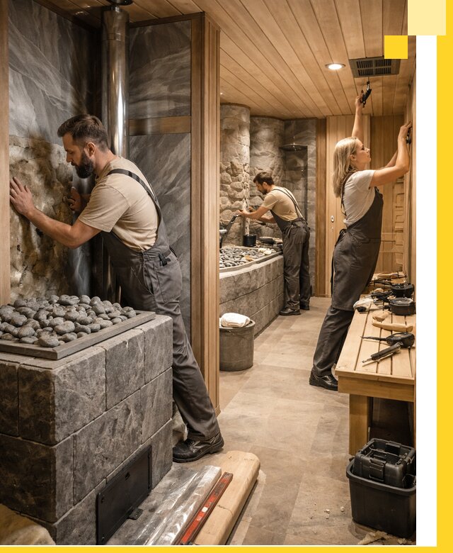 Строительство бань и SPA процедур в Брянске под ключ и отделкой