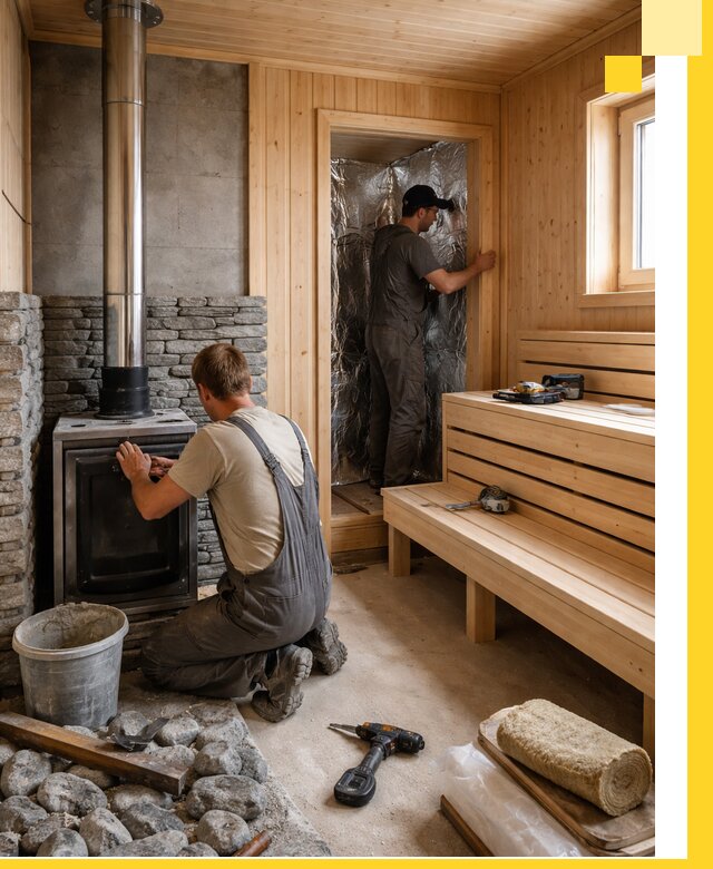 Строительство и изготовление бань под ключ в Брянске