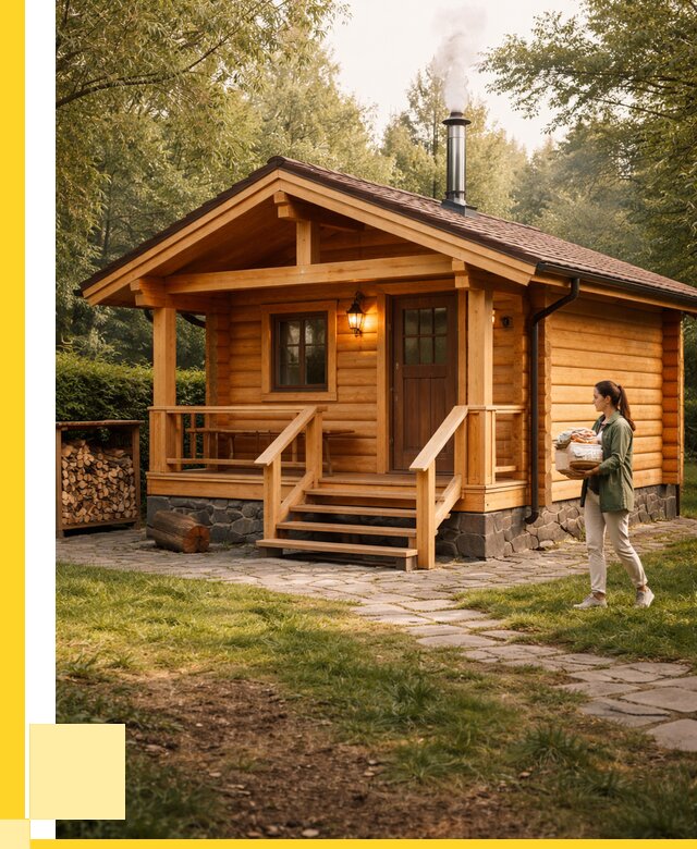 Купить баню под ключ в Брянске от 698815 р. | ЭриданБнк