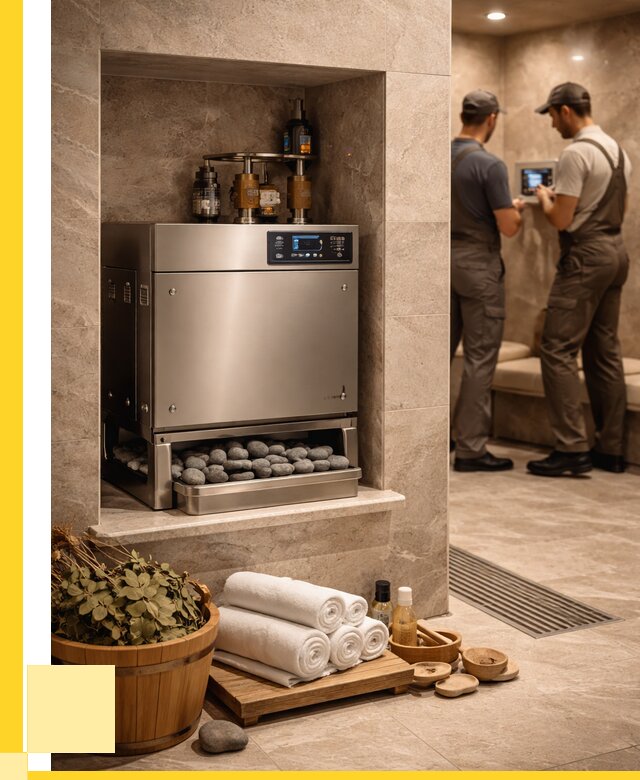 Парогенераторы для хамама в Брянске от 80633 р. | ЭриданБнк