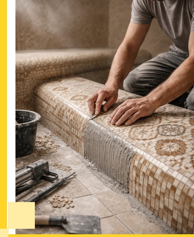 Плитка для хамама под ключ в Брянске от 3763 р. | ЭриданБнк