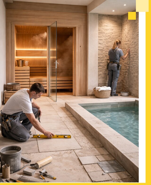 Комплексный дизайн и отделка интерьеров SPA под ключ в Брянске